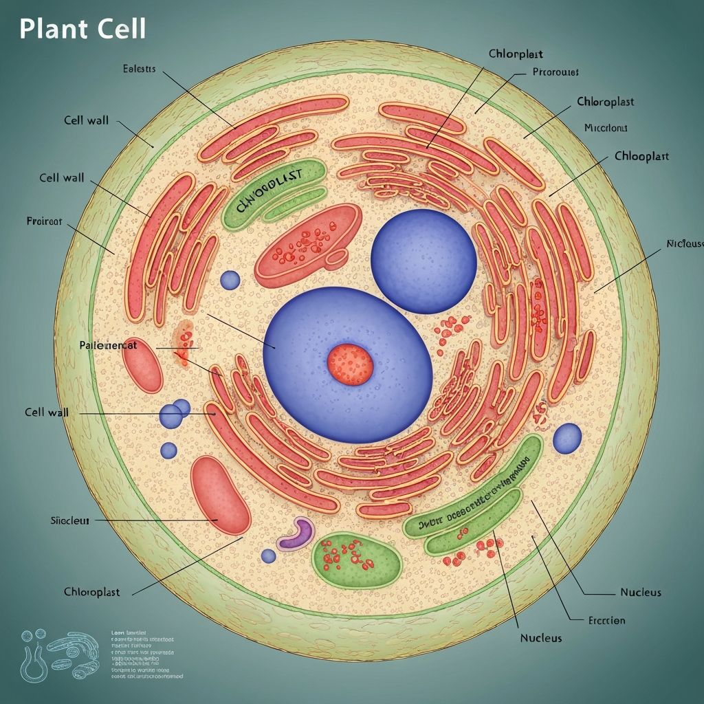 Struktur mikroskopis tanaman